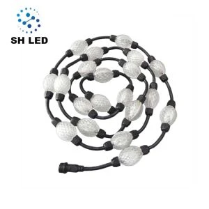 แสงแนวนอน DMX 3D Pixel LED Ball